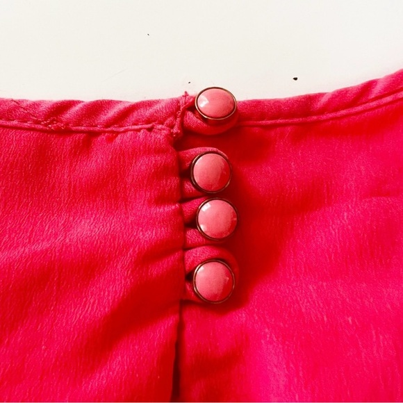 ZARA Girl Crimson Red Flutter Sleeveless Dress - Picture 7 of 16